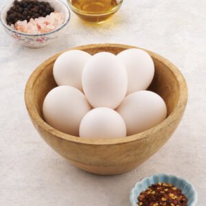 White Eggs - Pack of 6